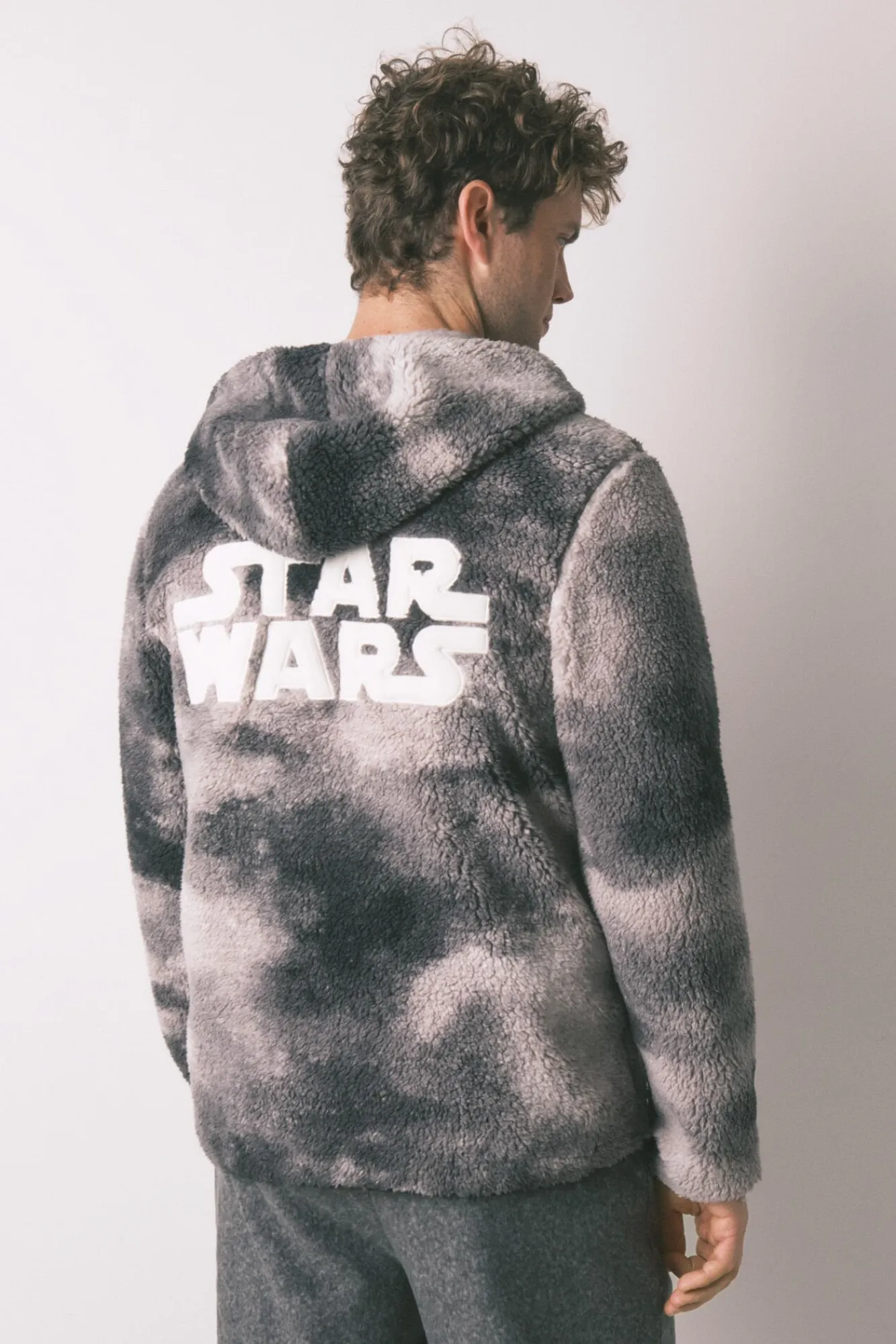 Hombre Women'secret Pijamas>Bata corta hombre borreguito Star Wars