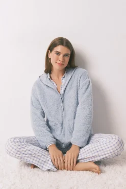 Mujer Women'secret Batas>Bata corta tejido pelo lurex