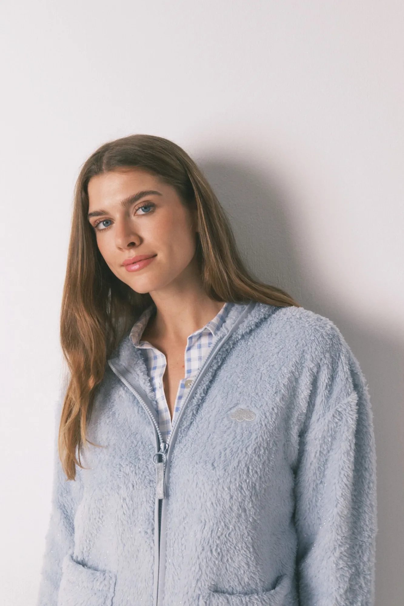 Mujer Women'secret Batas>Bata corta tejido pelo lurex