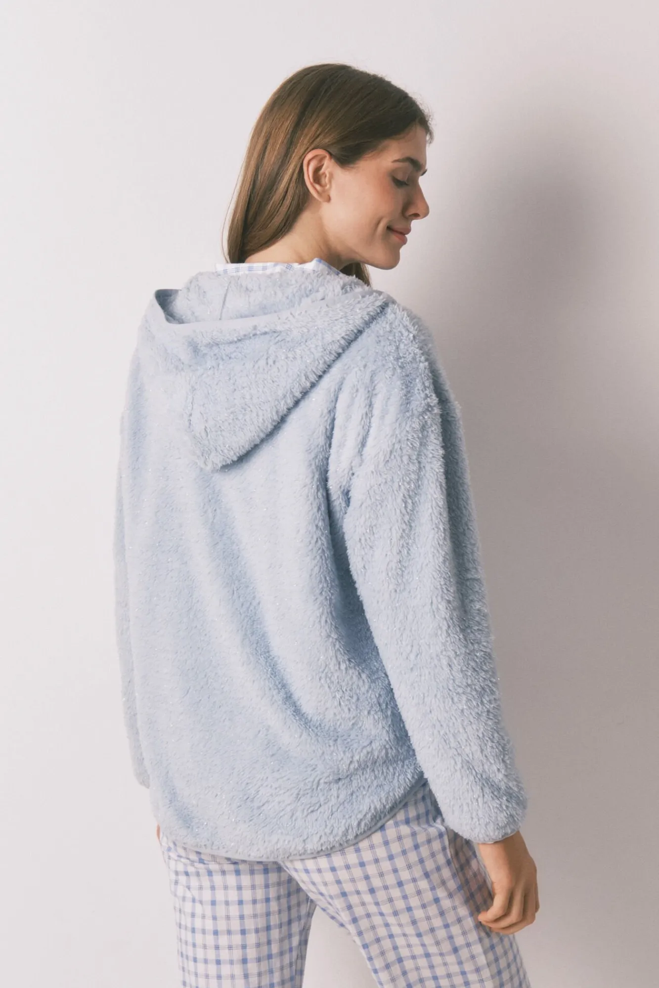 Mujer Women'secret Batas>Bata corta tejido pelo lurex