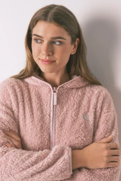 Mujer Women'secret Batas>Bata corta tejido pelo lurex