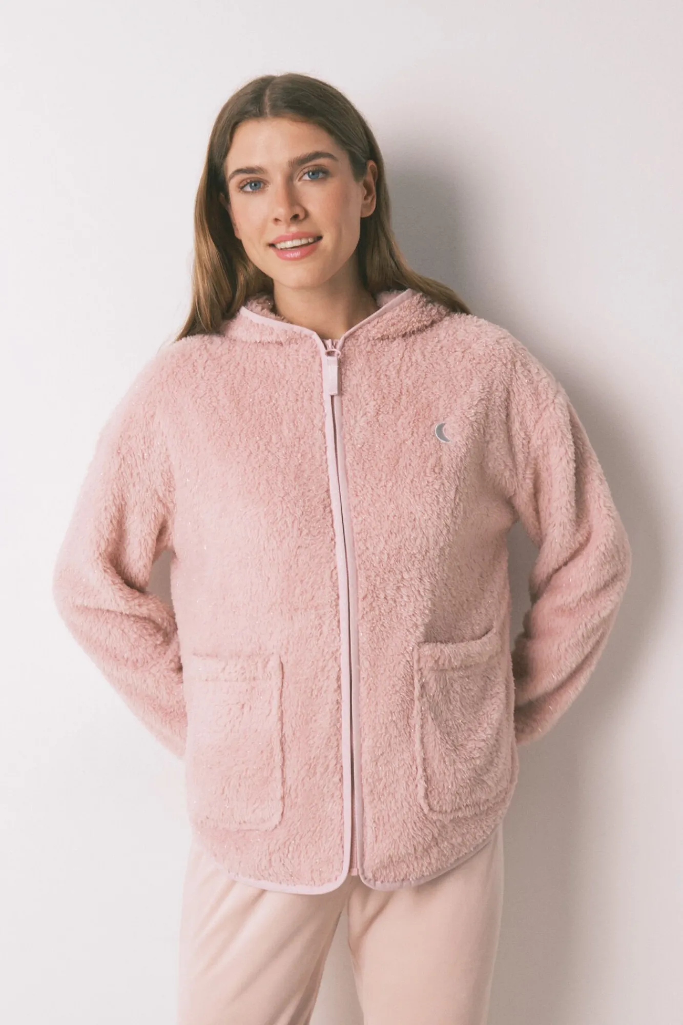 Mujer Women'secret Batas>Bata corta tejido pelo lurex