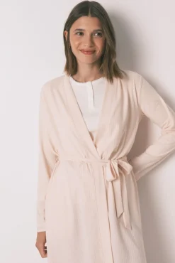 Mujer Women'secret Batas>Bata larga canalé