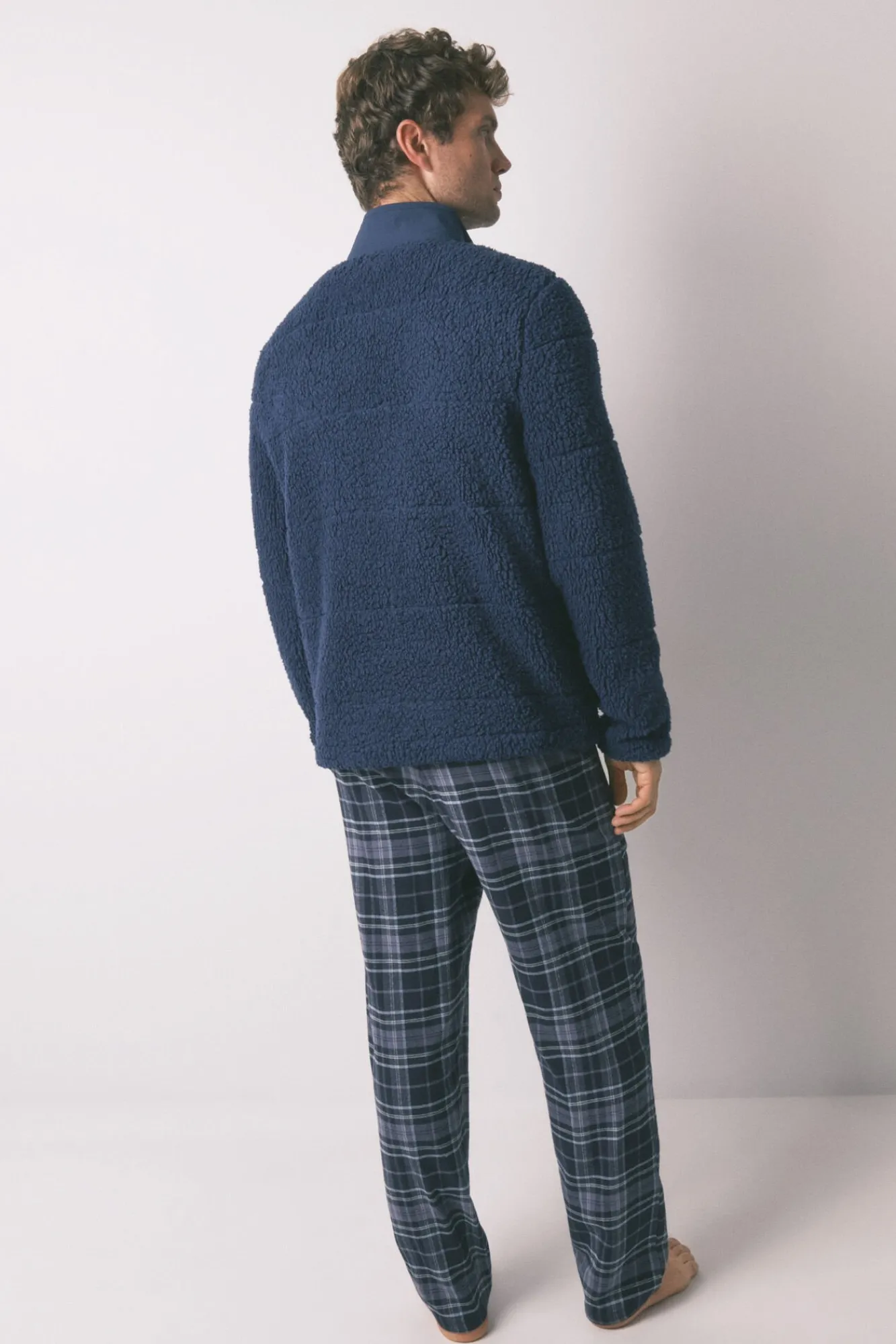 Hombre Women'secret Pijamas>Bata media borreguito