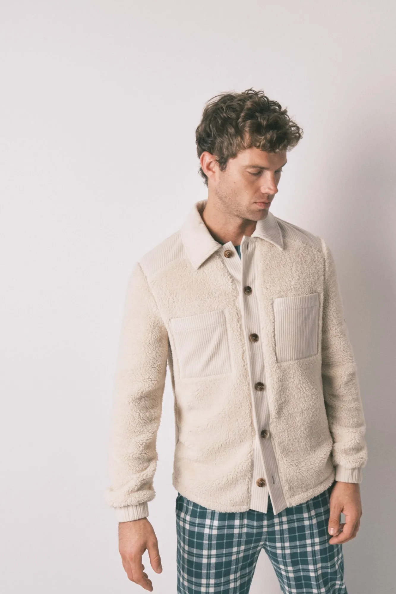 Hombre Women'secret Pijamas>Bata media borreguito