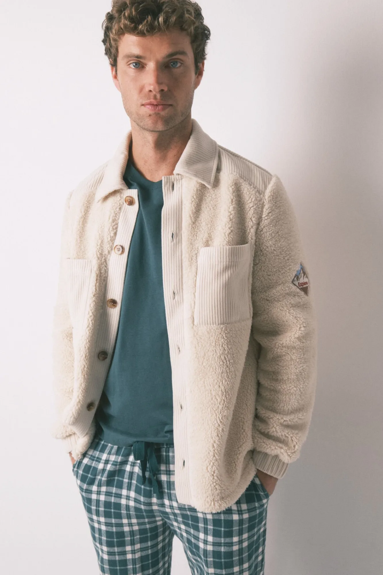 Hombre Women'secret Pijamas>Bata media borreguito