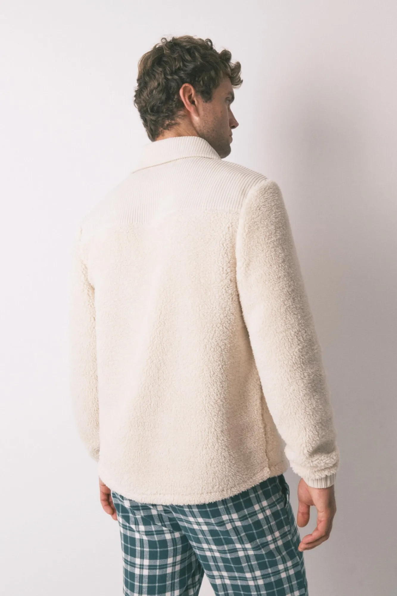 Hombre Women'secret Pijamas>Bata media borreguito