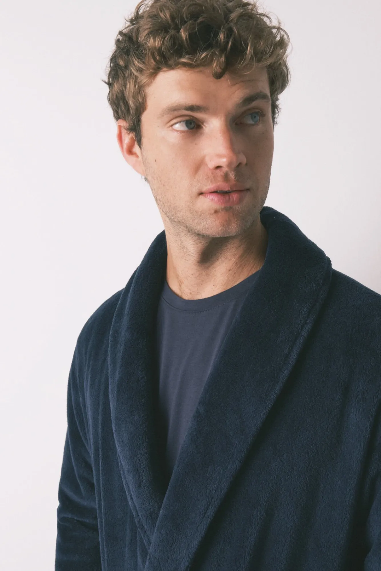 Hombre Women'secret Pijamas>Bata midi hombre polar