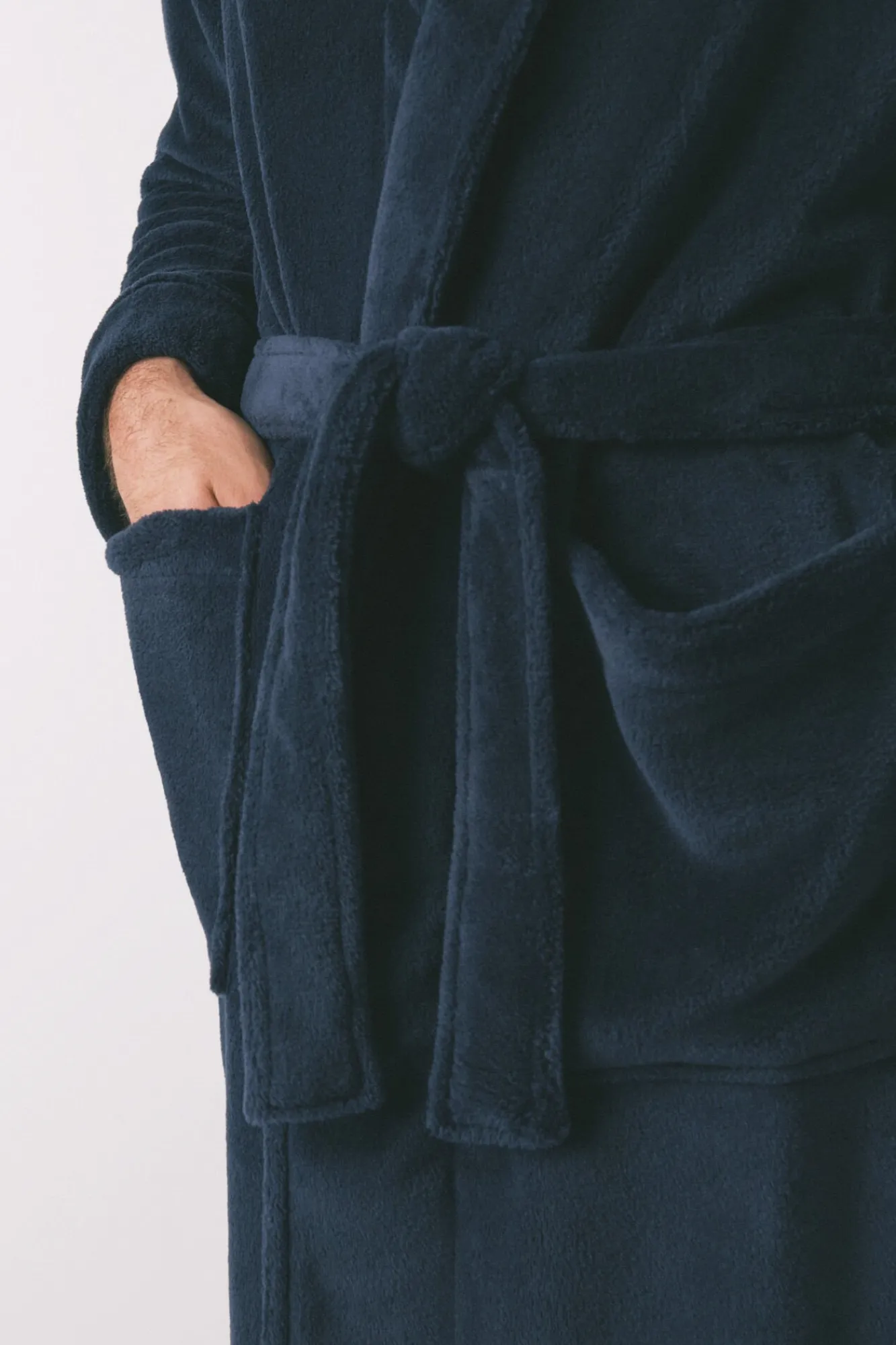 Hombre Women'secret Pijamas>Bata midi hombre polar