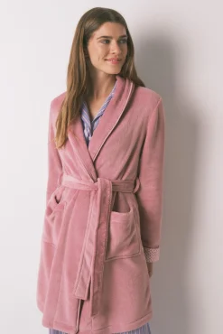 Mujer Women'secret Batas>Bata midi polar