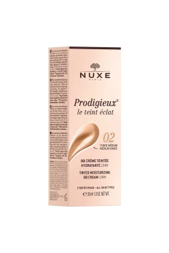 Nuxe Cosmética Facial|Maquillaje>BB Cream Hidratante con Color 24H, Prodigieux® le teint éclat 30ml - Tono medio