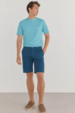 Hombre Pedro del Hierro Pantalones|Chinos>Bermuda chino premium flex