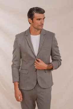 Hombre Celopman Americanas|Americanas>Blazer Casual Estructura