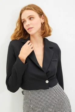 Mujer Trendyol Blazers>Blazer corta