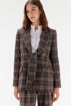 Mujer TFP by Tamara Falcó Blazers>Blazer de cuadros