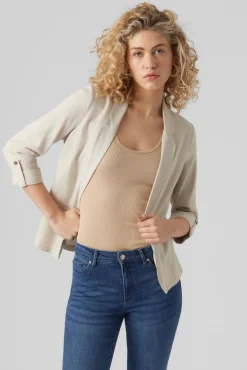 Mujer Vero Moda Blazers>Blazer de mujer abierta con solapa