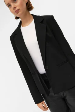 Mujer Object Blazers>Blazer entallada manga larga