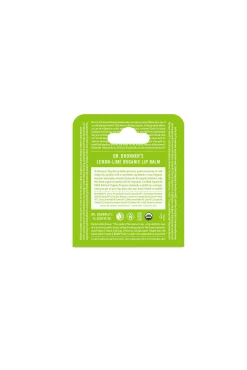Dr. Bronner's Cosmética Natural|Cosmética Facial>Bálsamo labial orgánico "Limón-Lima"
