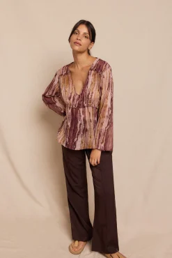 Mujer Slowlove Blusas>Blusa asimetrica