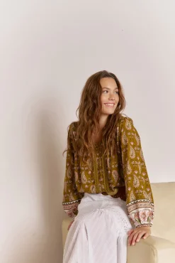 Mujer Jaase Blusas>Blusa Bree estampado Amalie