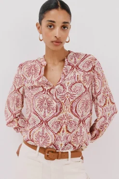 Mujer Cortefiel Blusas>Blusa canesú delantro