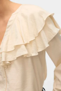 Mujer Vero Moda Blusas>Blusa cuello de volantes