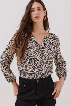 Mujer Cortefiel Blusas>Blusa cuello redondo