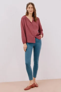 Mujer Cortefiel Blusas>Blusa cuello redondo