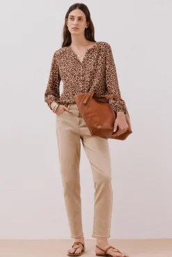 Mujer Cortefiel Blusas>Blusa cuello redondo