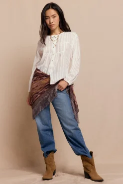 Mujer Slowlove Blusas>Blusa encajes