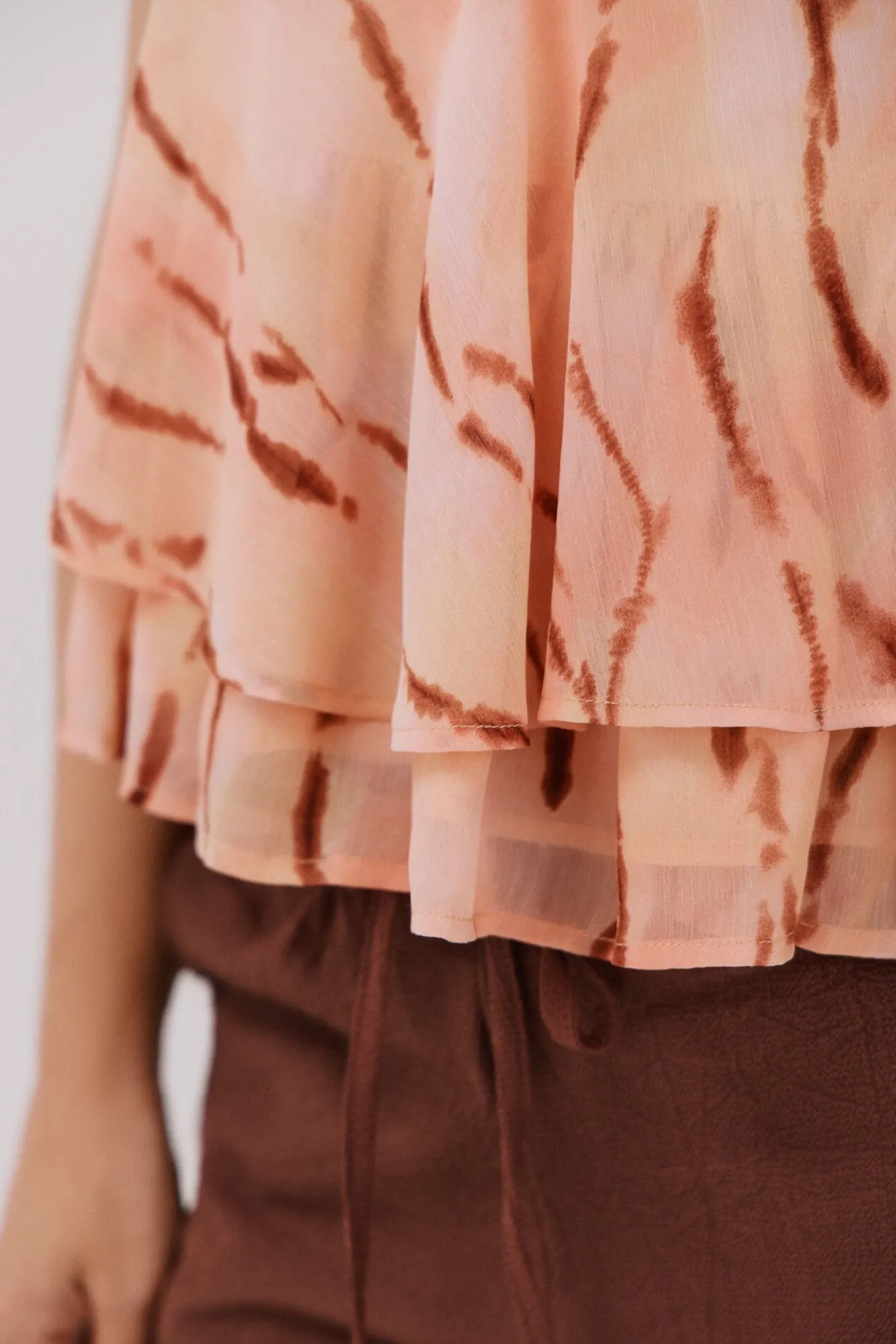 Mujer Cortefiel Blusas>Blusa estampada fluida