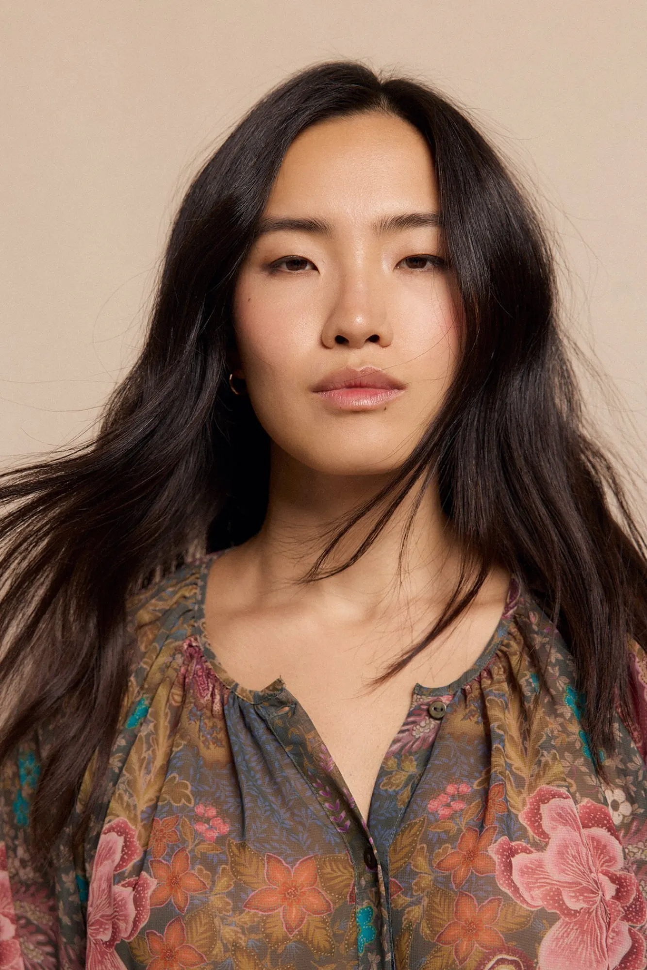 Mujer Slowlove Blusas>Blusa estampada fluida