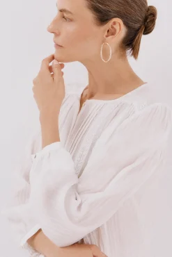 Mujer Cortefiel Blusas>Blusa fornitura encaje