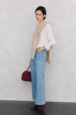 Mujer Pedro del Hierro Blusas>Blusa gasa puntillas