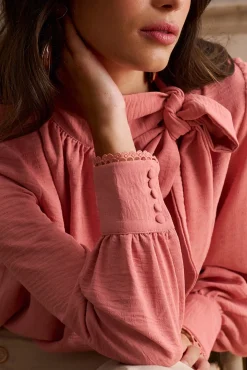 Mujer Polín Et Moi Blusas>Blusa lazada Belvia