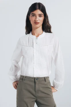 Mujer Springfield Blusas>Blusa plumetti lace