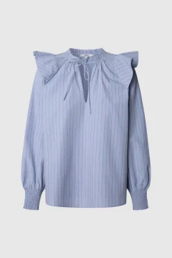 Mujer Pepe Jeans Blusas>Blusa Popelín De Rayas