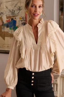 Mujer Polín Et Moi Blusas>Blusa puntilla Anne