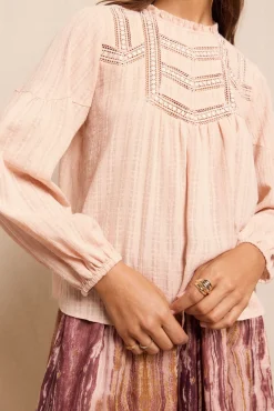 Mujer Slowlove Blusas>Blusa puntillas