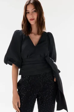 Mujer TFP by Tamara Falcó Blusas>Blusa tafeta lazo