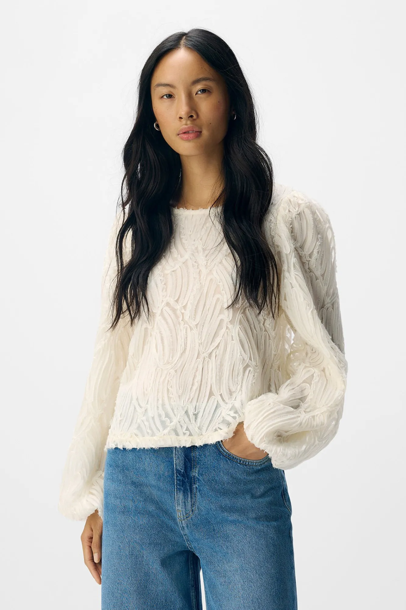 Mujer Object Blusas>Blusa tejido textura