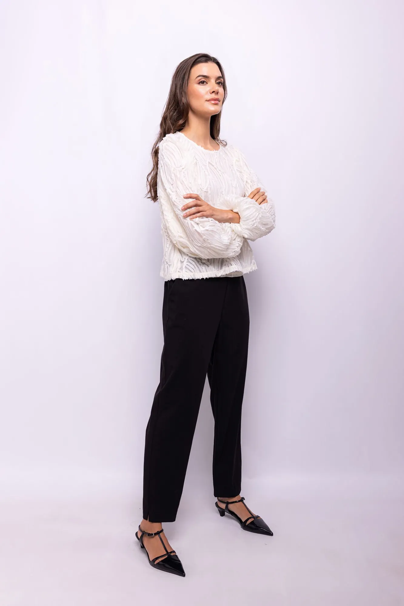 Mujer Object Blusas>Blusa tejido textura