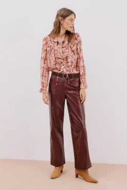 Mujer Cortefiel Blusas>Blusa volante delantero