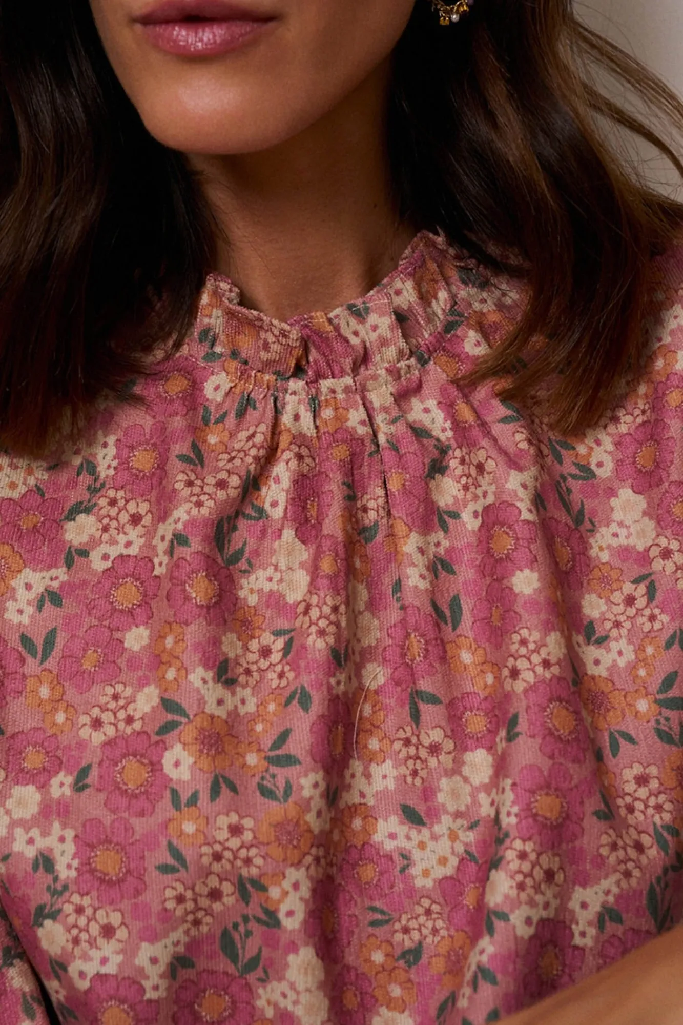 Mujer Polín Et Moi Blusas>Blusa volantes Minna