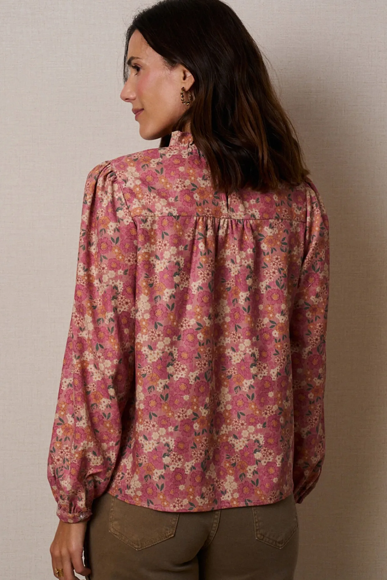 Mujer Polín Et Moi Blusas>Blusa volantes Minna