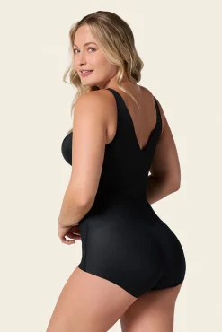 Mujer Leonisa Ropa Interior>Body faja moldeador de aspecto invisible en glúteos