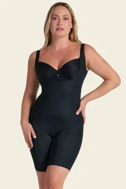 Mujer Leonisa Ropa Interior>Body pecho libre ultraliviano de control fuerte