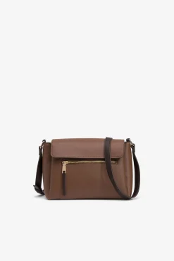 Mujer Vilanova Bolsos>Bolso bandolera combinado con solapa