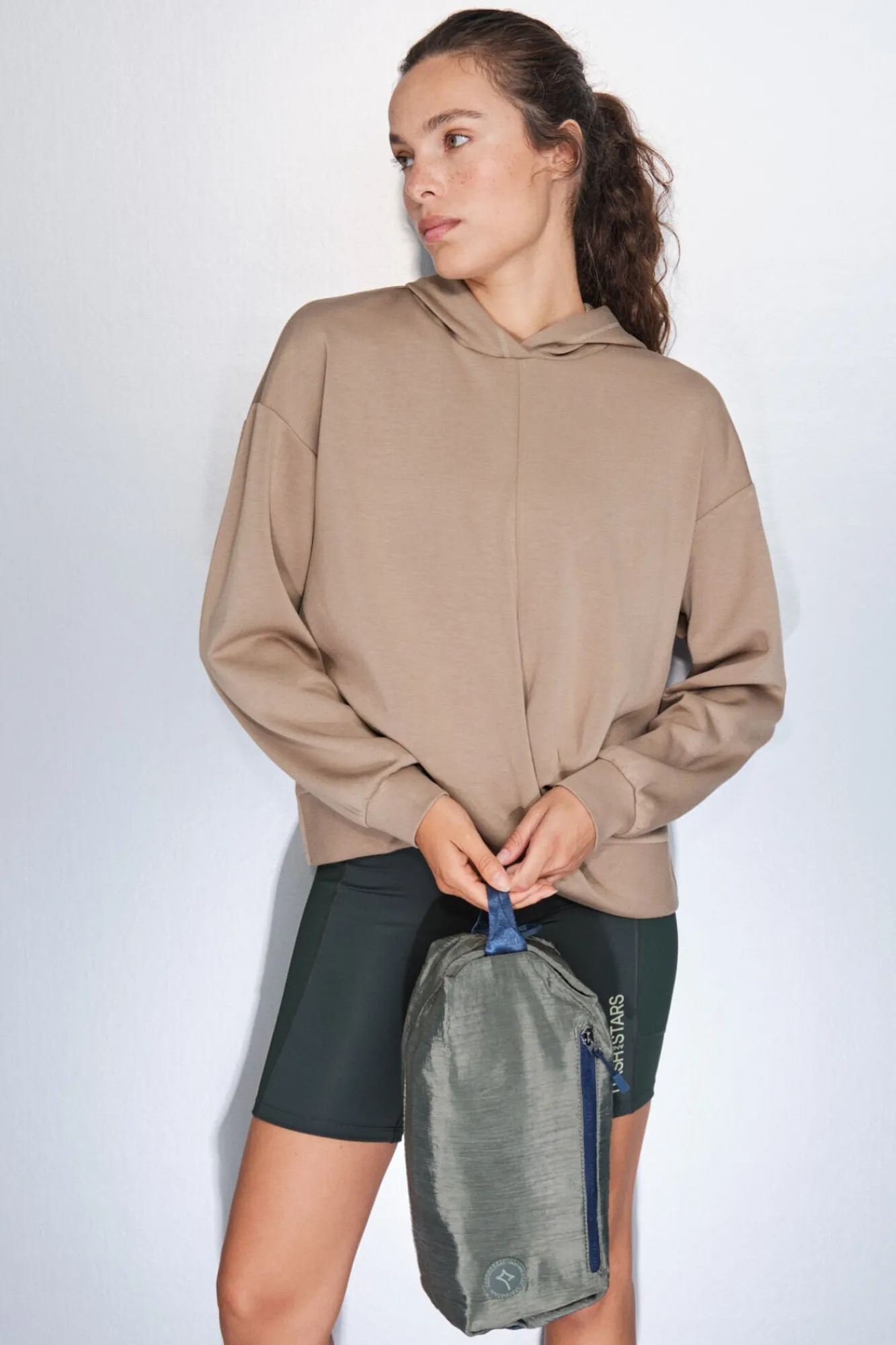 Mujer Dash and Stars Bolsos|Deporte>Bolso bandolera nylon kaki satinado