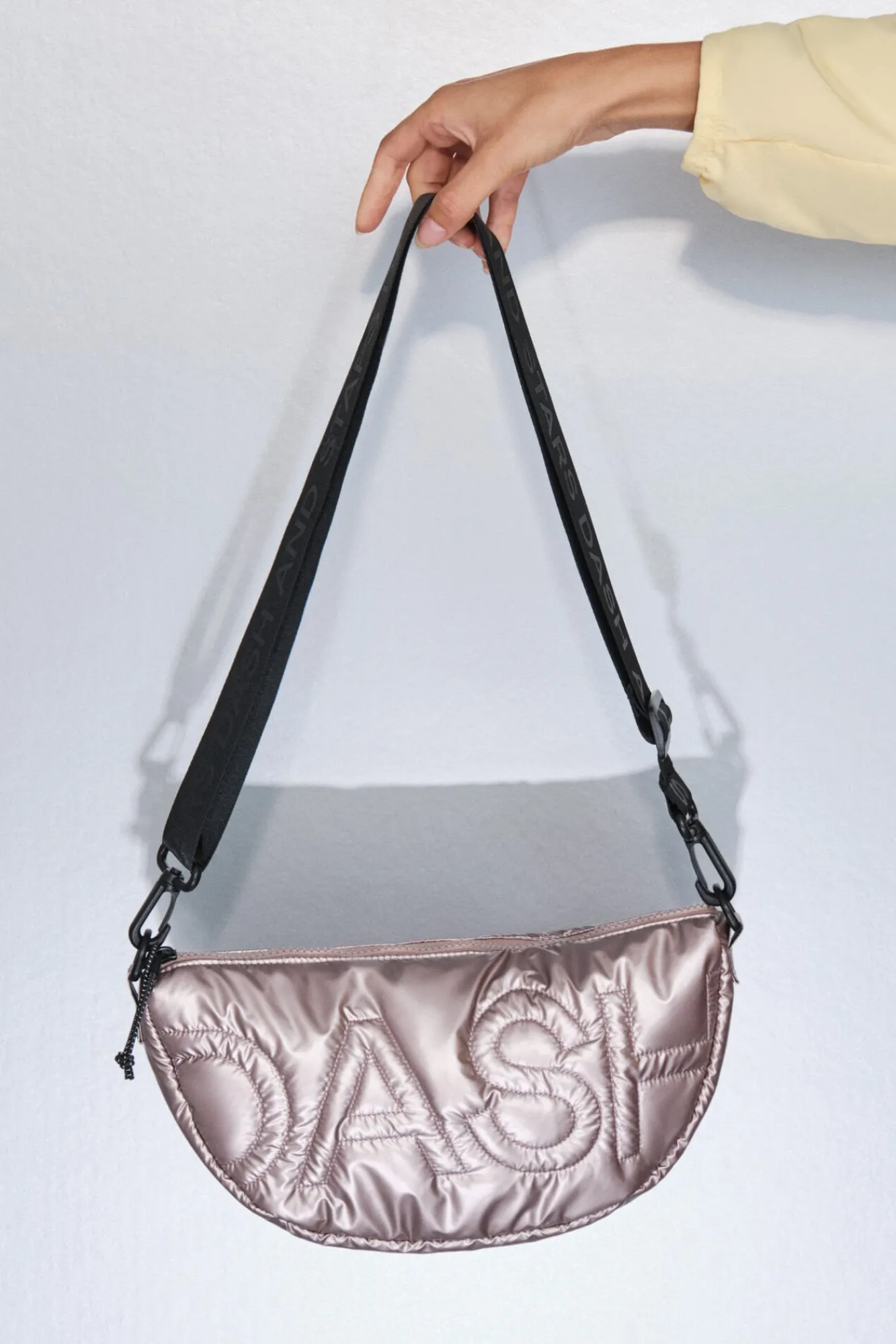 Mujer Dash and Stars Bolsos|Deporte>Bolso bandolera nylon rosa metalizado